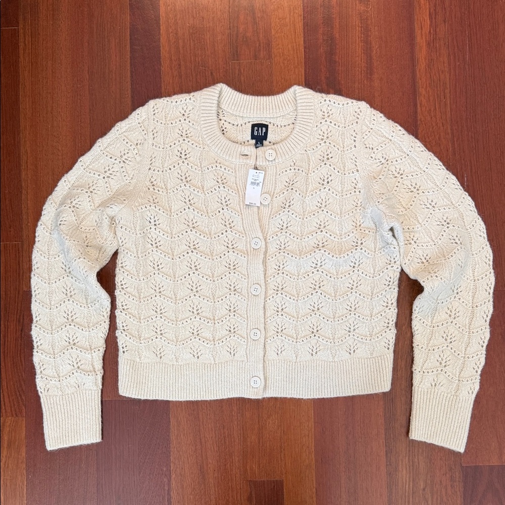 Gap Ivory Cardigan NWT
